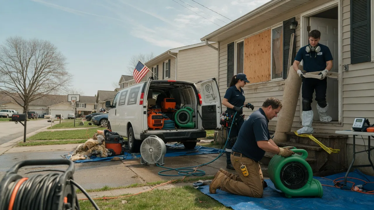 Water Damage Restoration in Memphis, MI near me